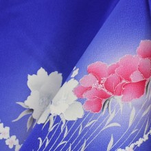 Japanese Silk Kimono Houmongi - KM571