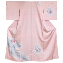 Japanese Silk Kimono Houmongi - KM620
