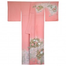 Japanese Silk Kimono Houmongi - KM638
