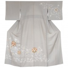 Japanese Silk Kimono Houmongi - KM647