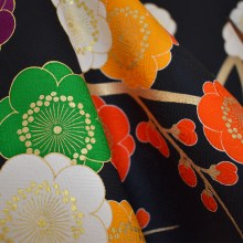 Japanese Silk Kimono Furisode. KM693